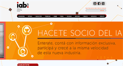 Desktop Screenshot of iabargentina.com.ar