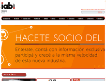 Tablet Screenshot of iabargentina.com.ar
